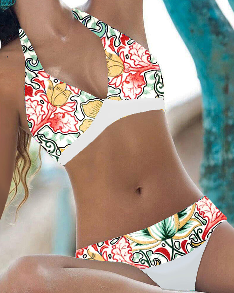 Bikiniset met bloemenpatroon