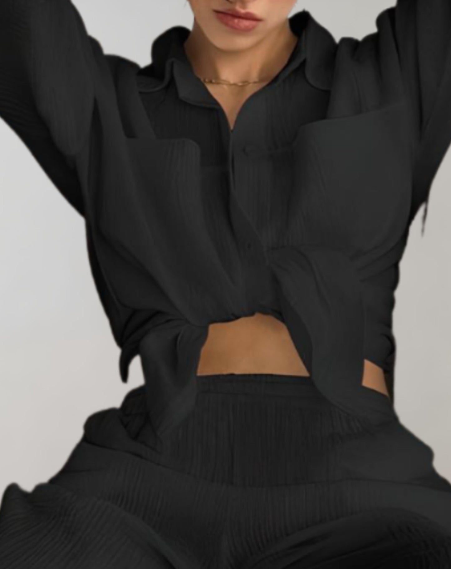 2-delige Vrouwen Set - Mitsy - Stijlvol Ontwerp, Duurzaam Materiaal - Perfect Voor Elke Gelegenheid