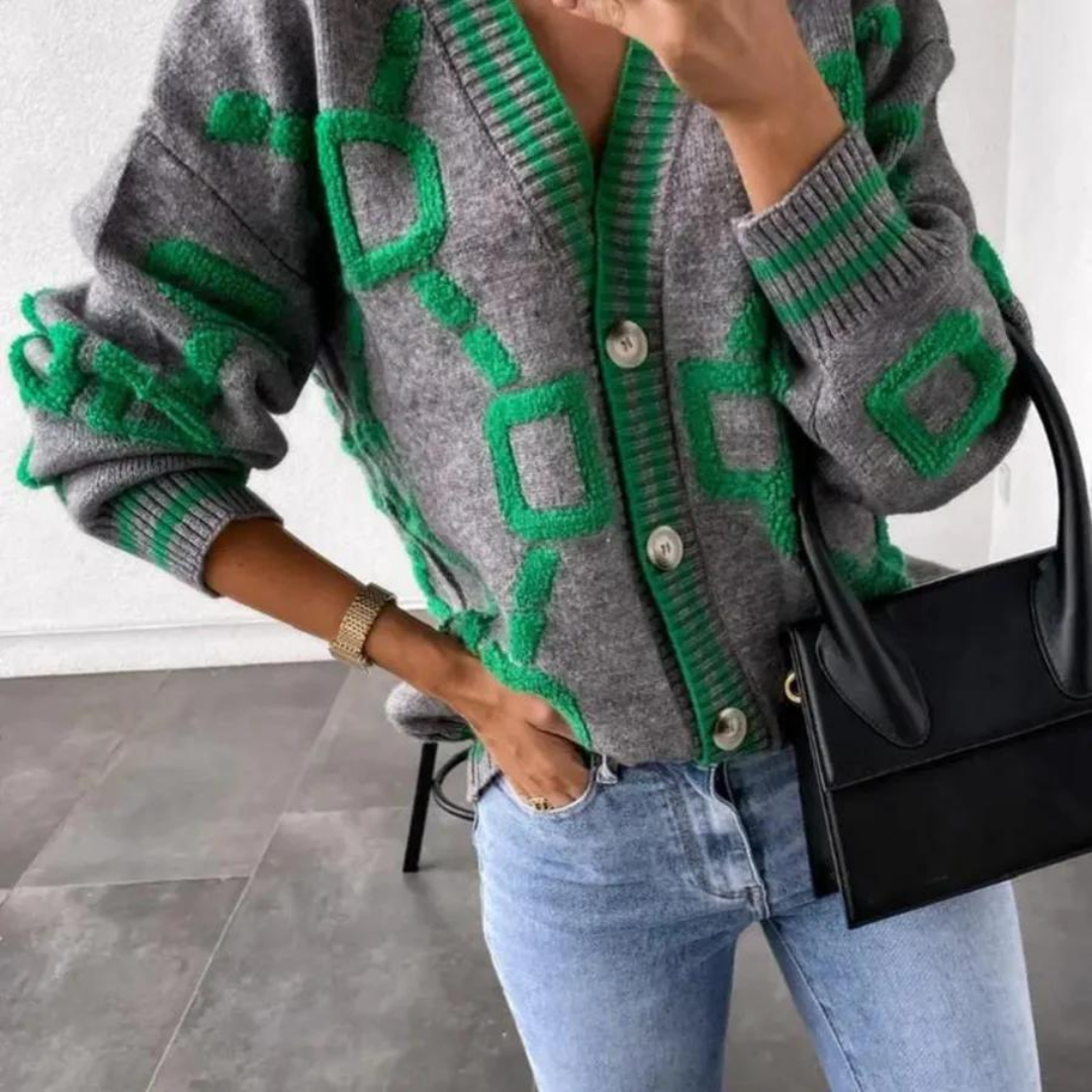 Elegant damesvest met lange mouwen