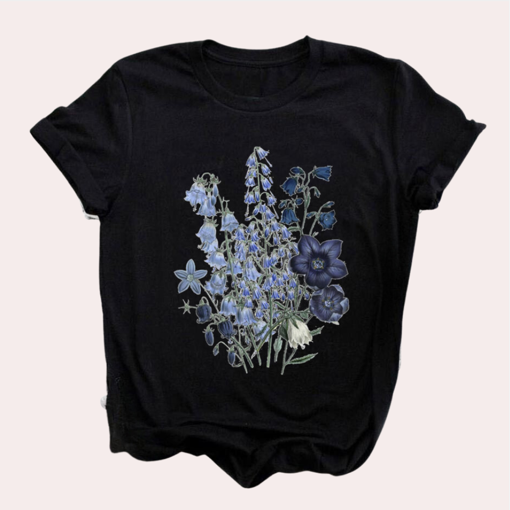 Amanda - Grafisch T-Shirt voor Dames - Trendy & Casual