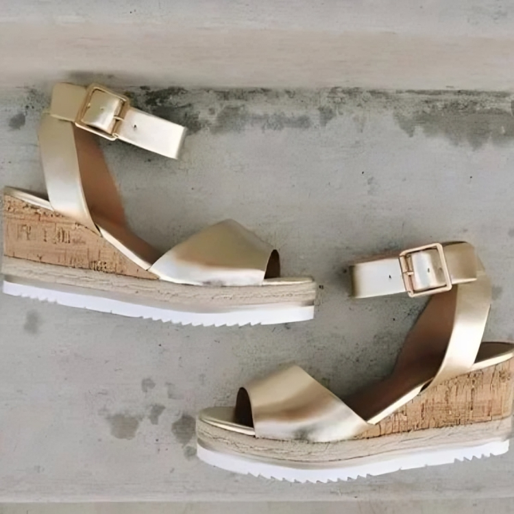 Zoe® | Stijlvolle sandalen met sleehak