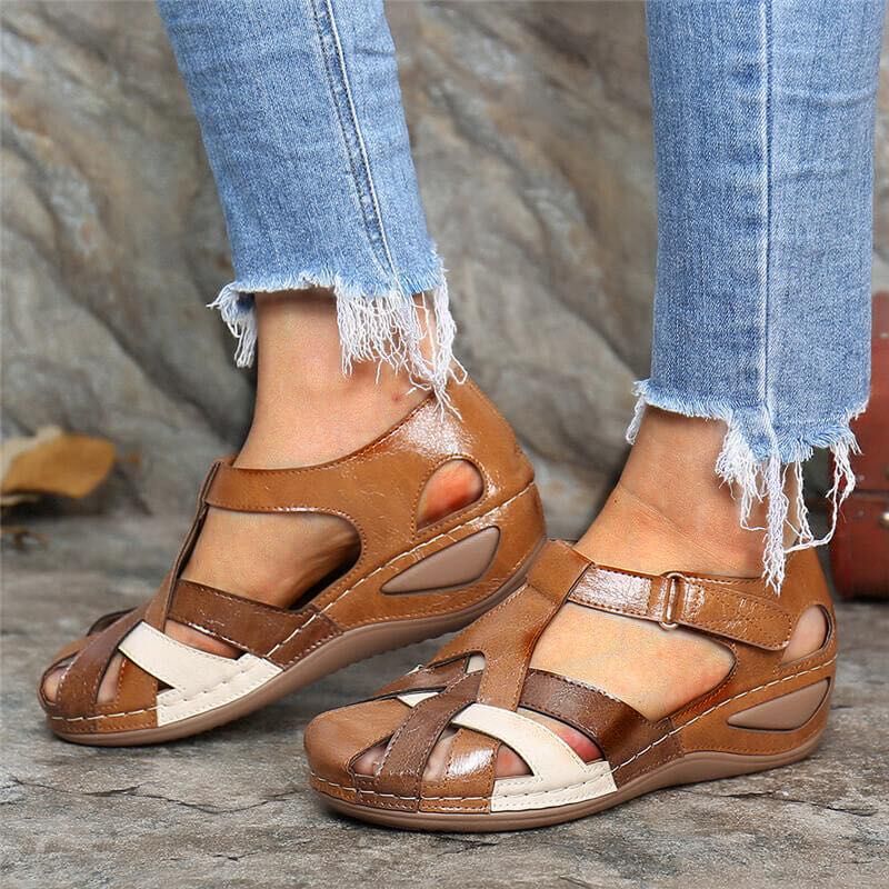 Camila® | Orthopedische vintage sandalen