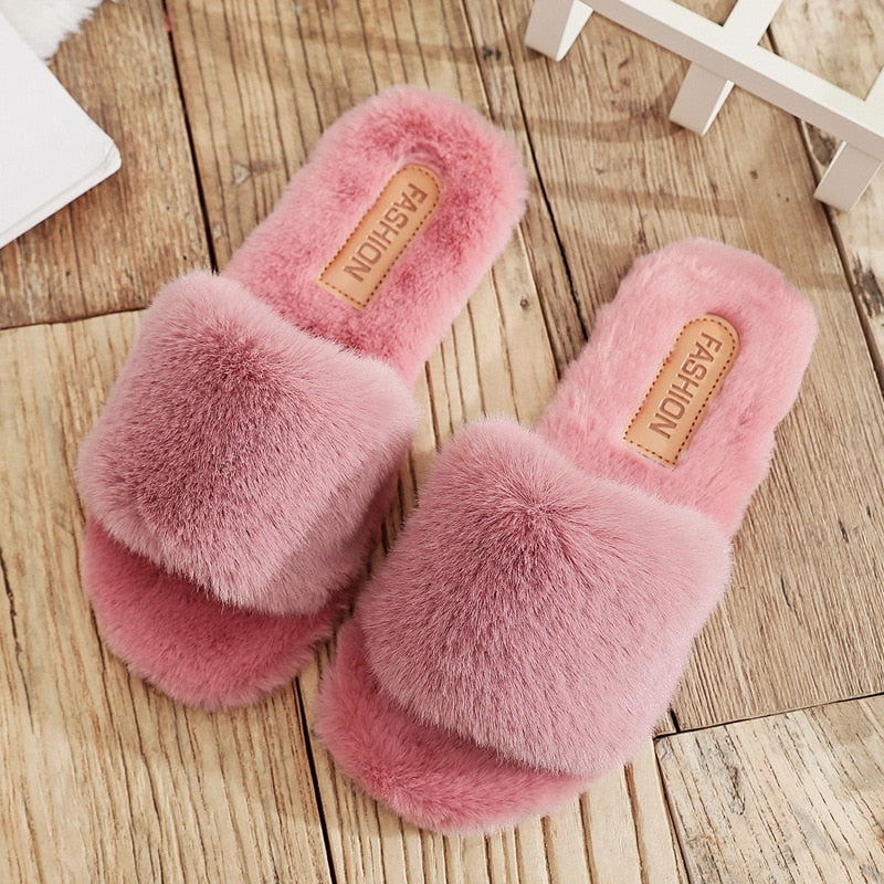 Pluizige Slippers