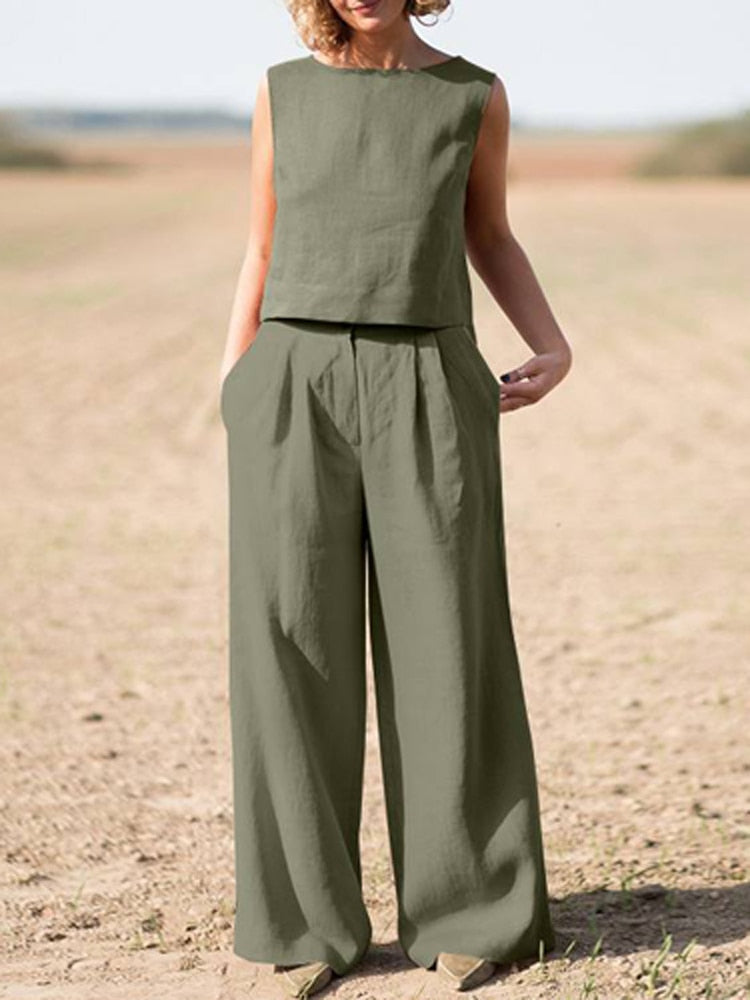 GoodSet I Jumpsuit met twee rijen knopen voor dames