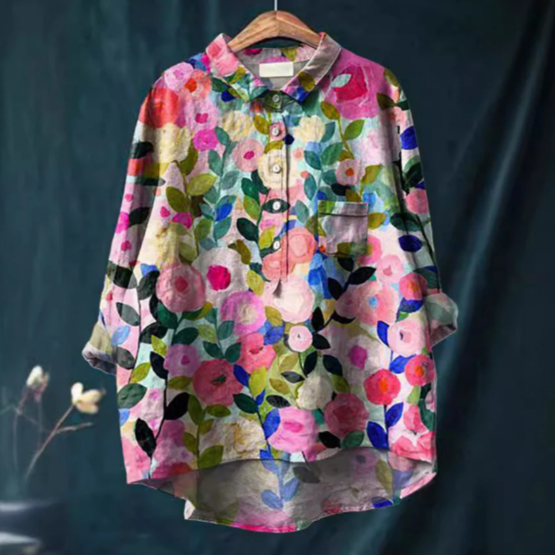 Bertan | Damesblouse met bloemenprint
