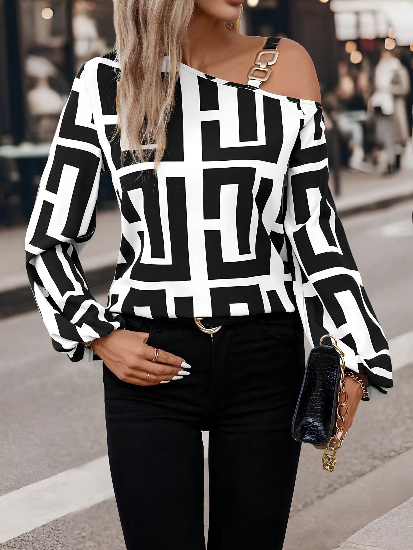 Yelena moderne patronen shirt