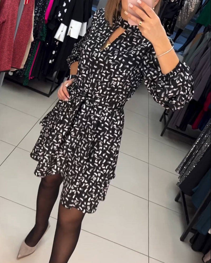 A-lijn Jurk - Elegant - Katoenmix - Perfect voor Lente, Zomer, en Herfst