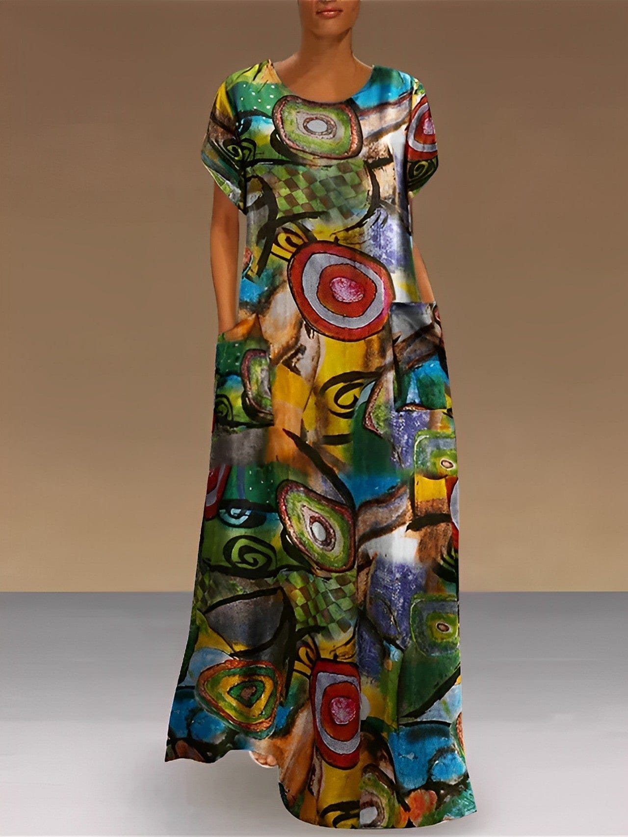 - Unieke jurk met print