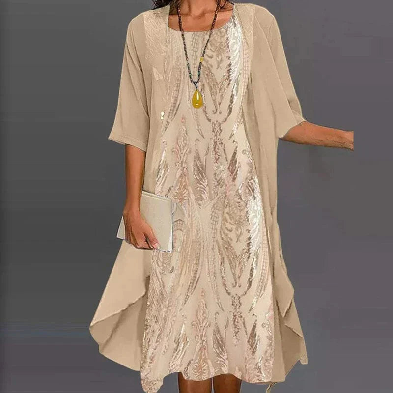 - Stijlvolle jurk met unieke print