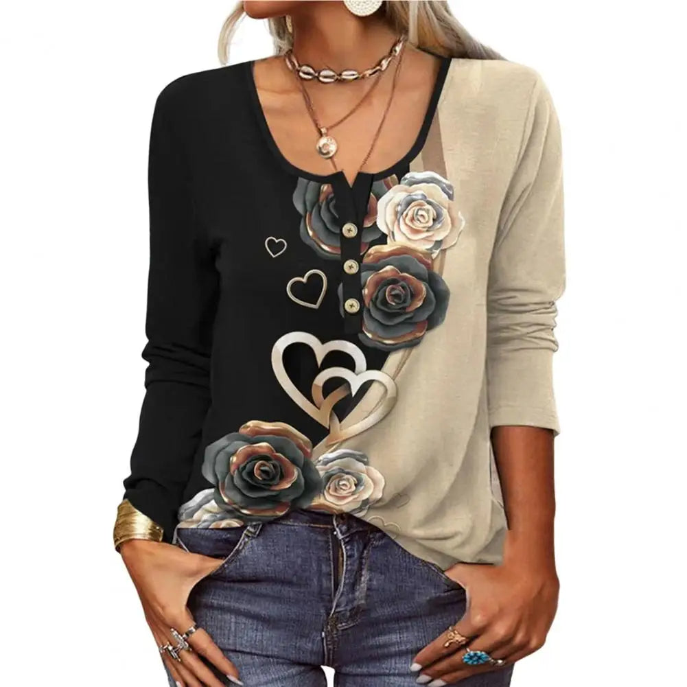 Apollonia | Dames Elegante Blouse | Lange Mouw