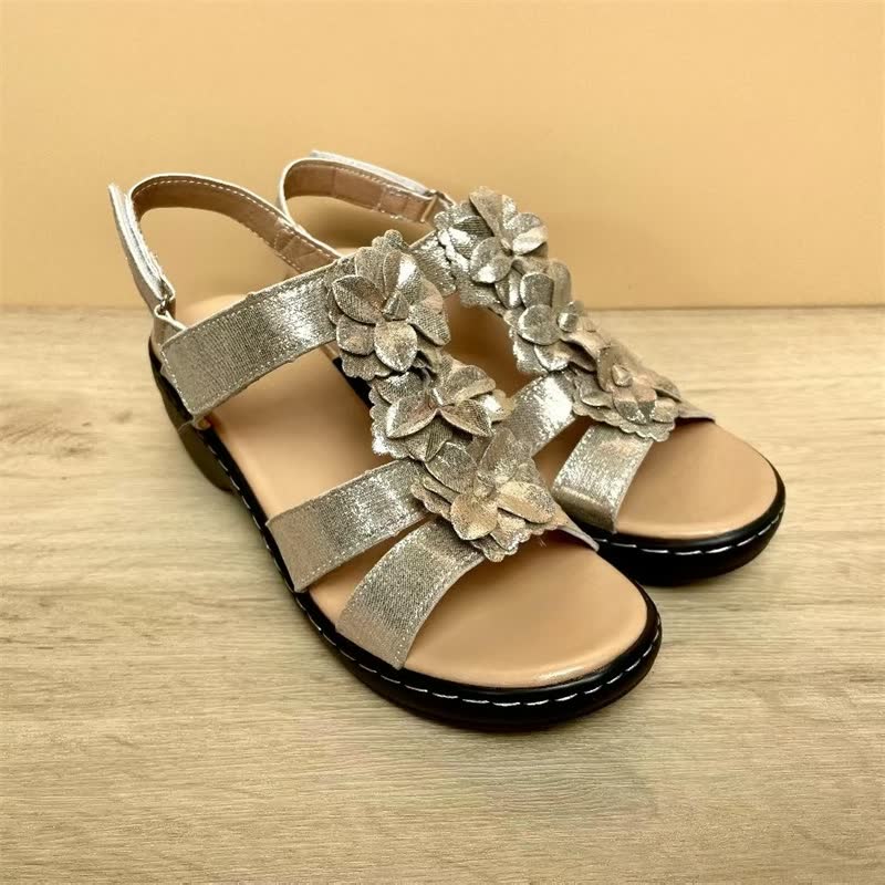 Zomersandalen voor dames | Bloemen