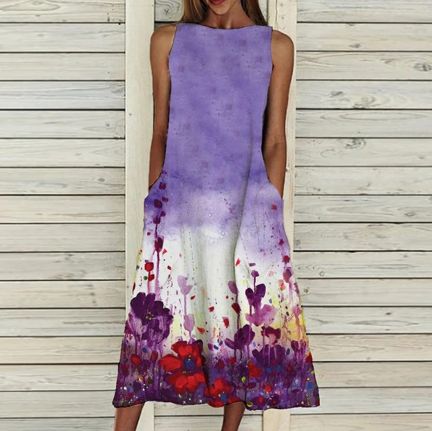 "Avril" designer boho jurk