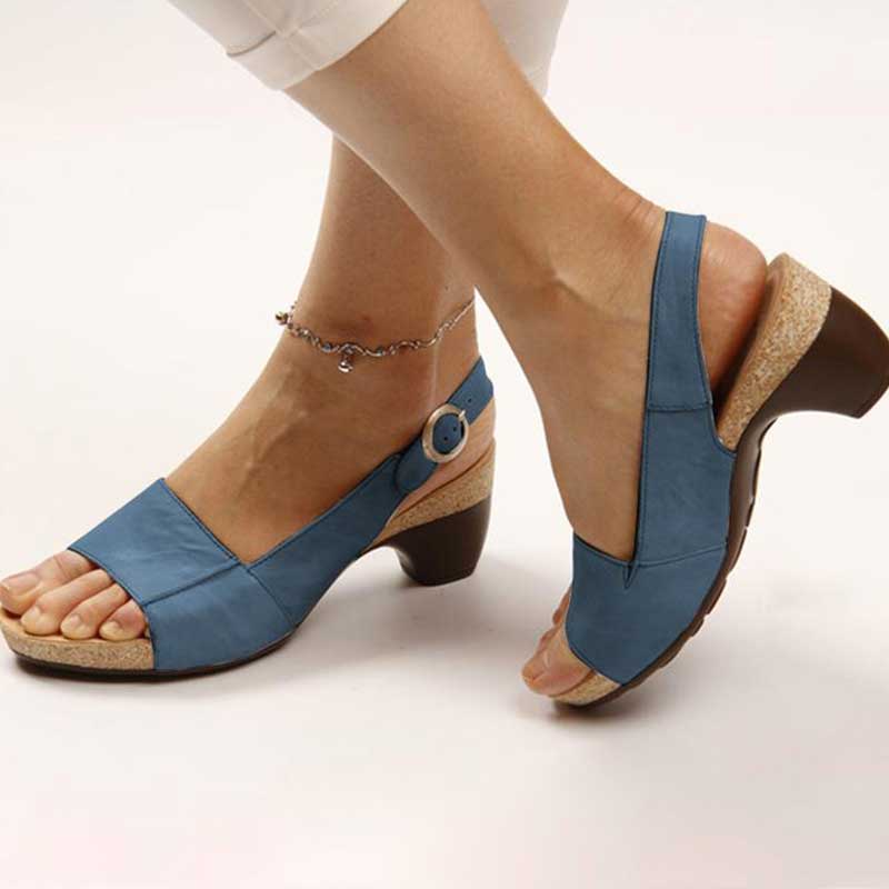 Zahra® | Orthopedische sandalen met comfortabele hak