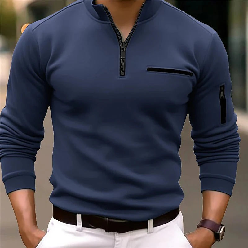 Alex | Luxe Quarter-Zip