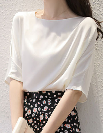 Verney Blouse | Vintage Zijden Blouse