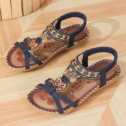 Fexo™ | Elegante Strass Vlinder Orthopedische Sandalen