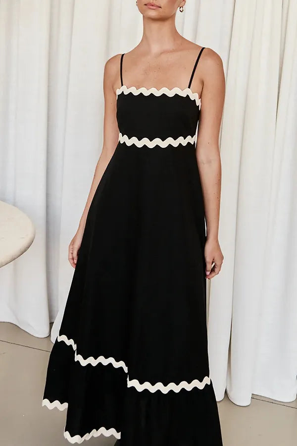 Strapless jurk met ritssluiting