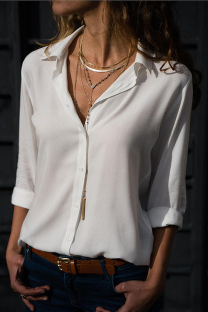 Trevori™ elegant overhemd met knopen voor een professionele stijl