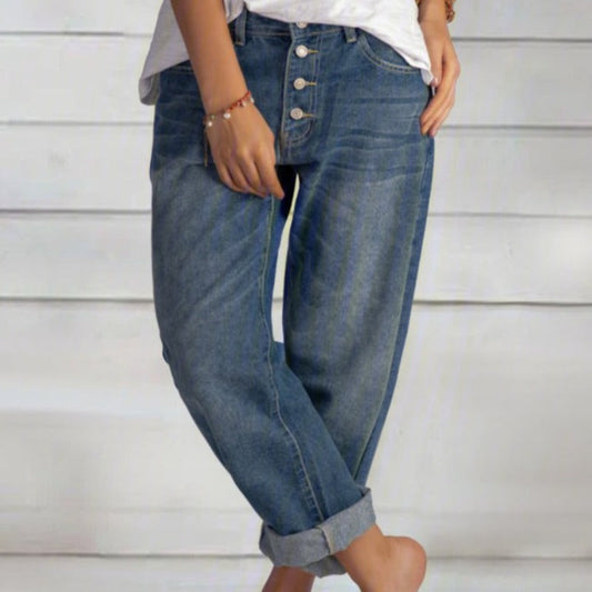 Wijde damesjeans