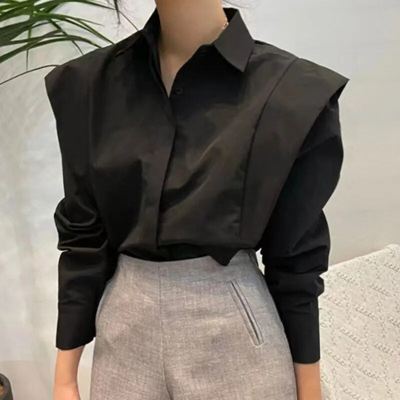 Johana - Elegant vrijetijdsshirt met lange mouwen