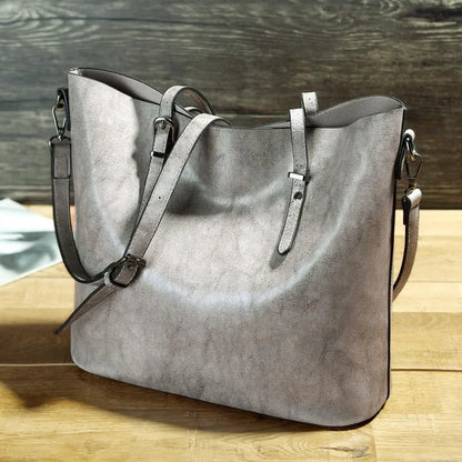 Elowen | Vintage Leren Schoudertas