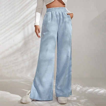 Chantal - Effen casual broek
