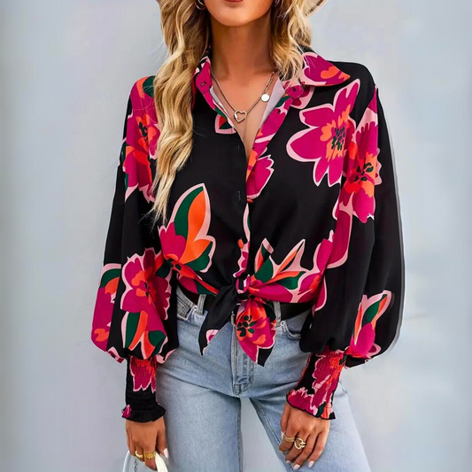 Miriam - Elegante bloemenblouse voor dames