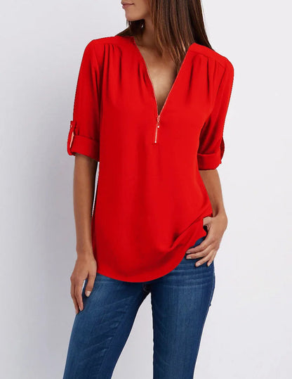 Vardi Dante™ Lieve Plus-Size Blouse | Casual & Stijlvol