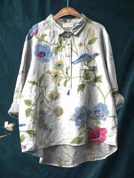Lorventis™ | Elegante en veelzijdige bloemenblouse
