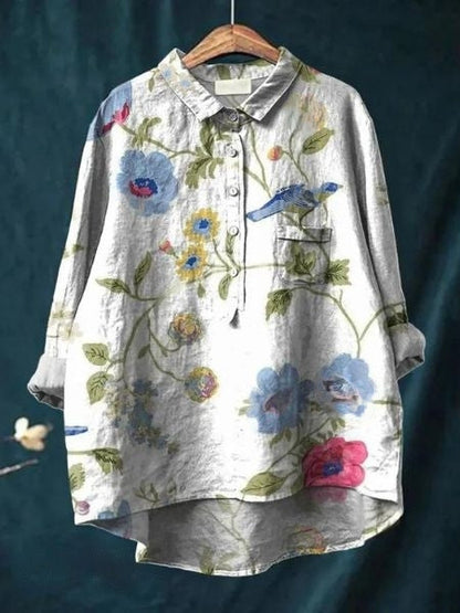 Lorventis™ | Elegante en veelzijdige bloemenblouse