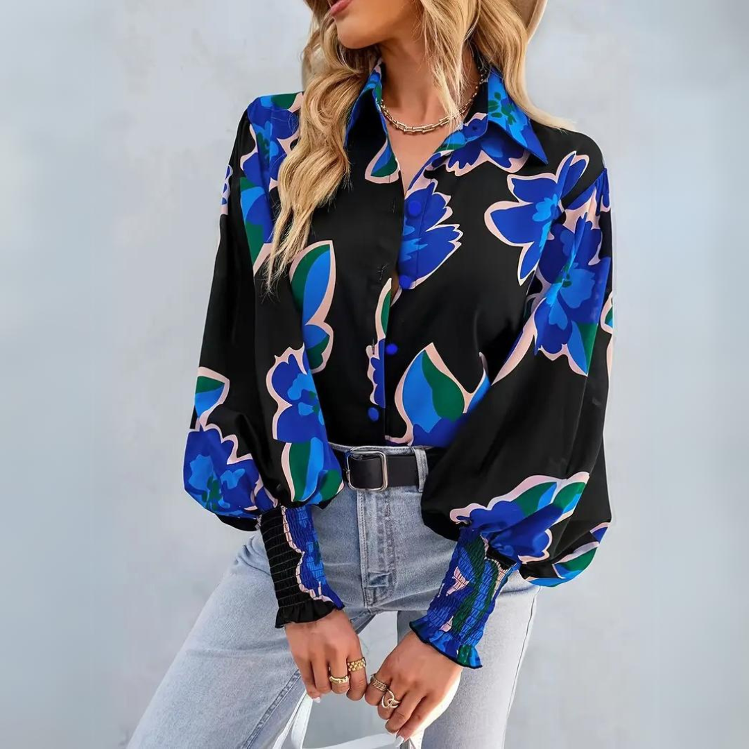 Miriam - Elegante bloemenblouse voor dames