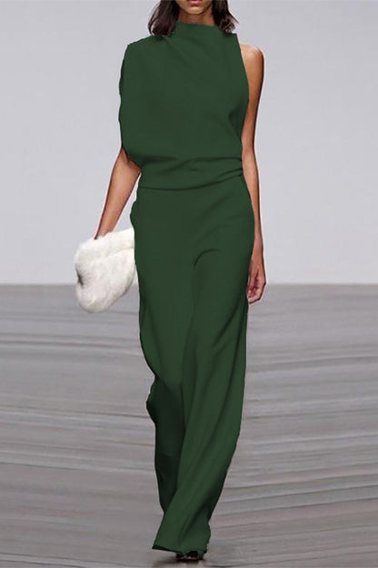 halve col Bootcut jumpsuits (12 kleuren)