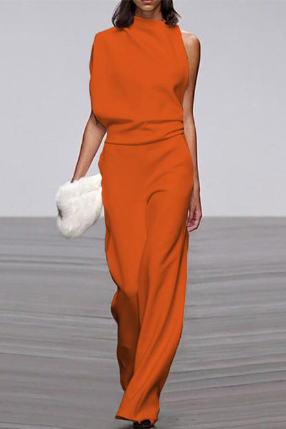 halve col Bootcut jumpsuits (12 kleuren)