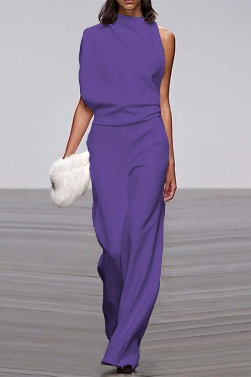 halve col Bootcut jumpsuits (12 kleuren)