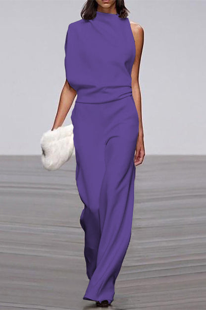 halve col Bootcut jumpsuits (12 kleuren)