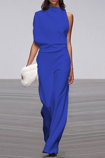 halve col Bootcut jumpsuits (12 kleuren)