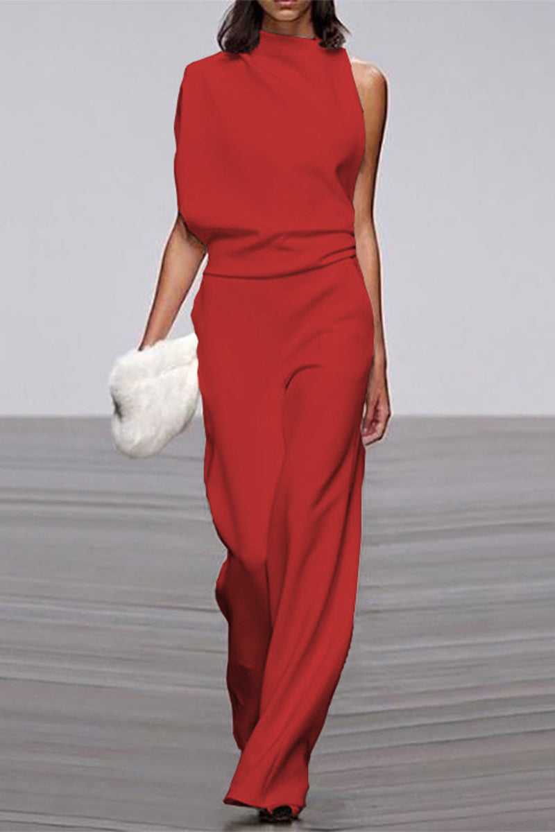 halve col Bootcut jumpsuits (12 kleuren)