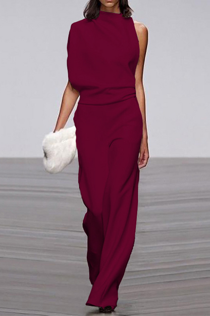 halve col Bootcut jumpsuits (12 kleuren)
