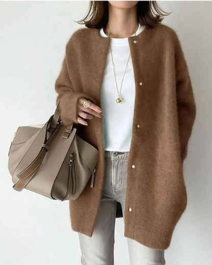 Kath | Chique en comfortabel damesvest van wol en mohair