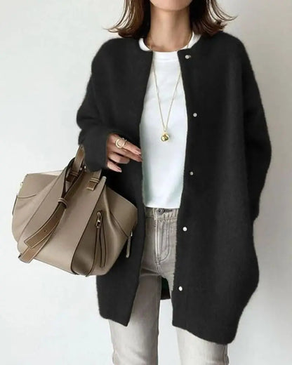 Kath | Chique en comfortabel damesvest van wol en mohair