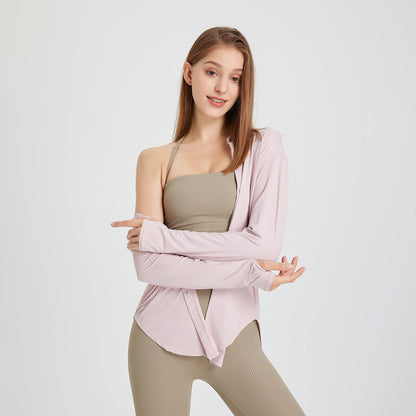 Yelos - Modieuze trainingsblouse met lange mouwen voor dames