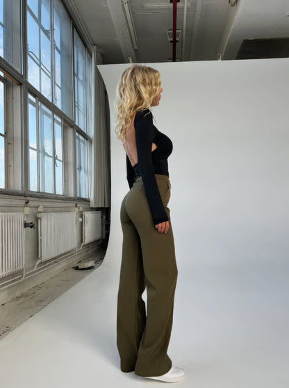 Mila | High-Waist Pantalon | Tijdloze Elegantie | Comfortabele Stof