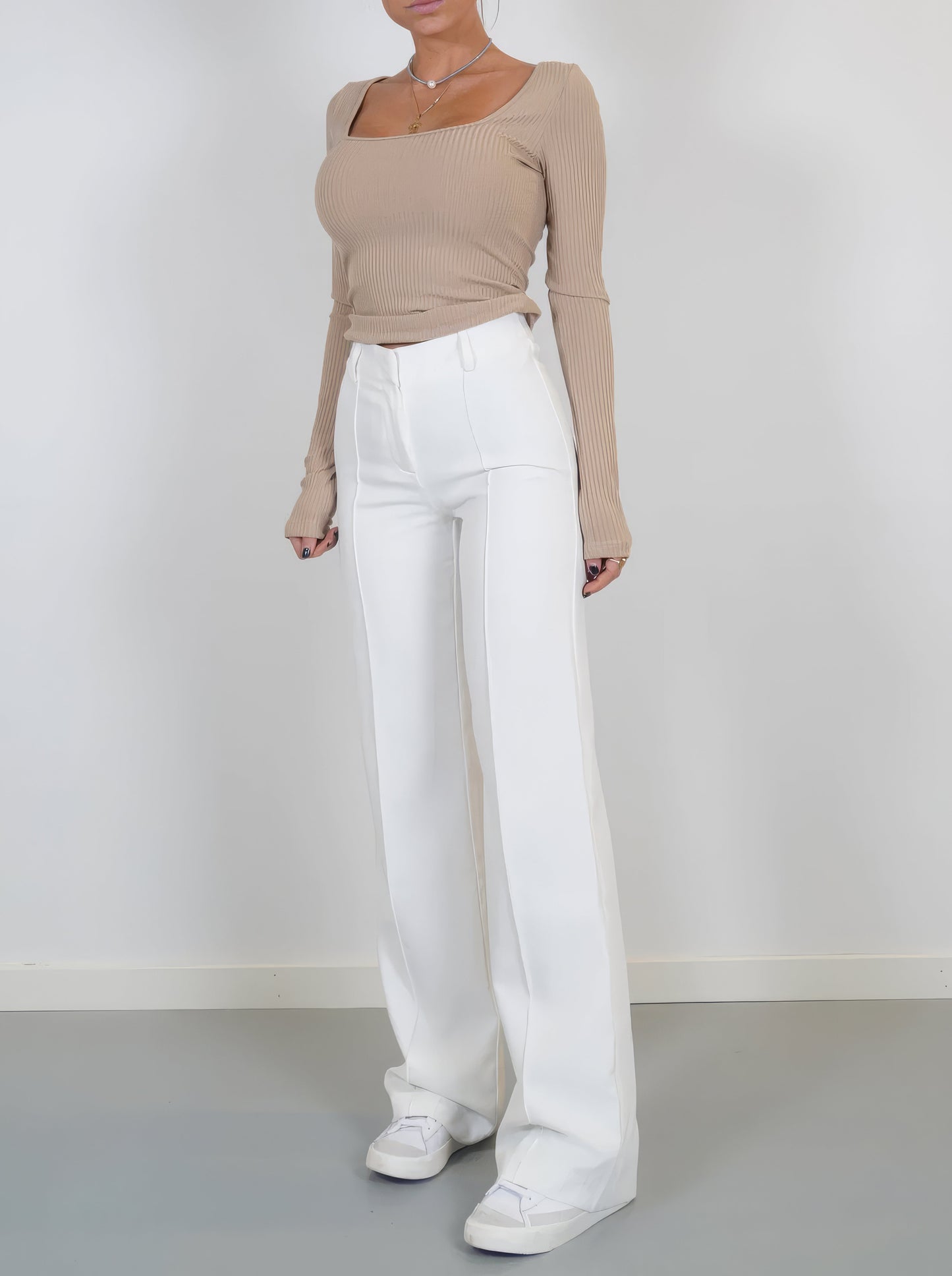 Mila | High-Waist Pantalon | Tijdloze Elegantie | Comfortabele Stof