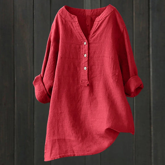 Astrapis™ | Elegante en veelzijdige blouse met knopen