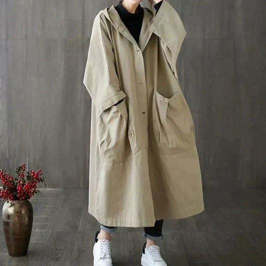 Arnita | Elegante en comfortabele trenchcoat voor dames in grote maten
