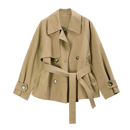 Ryan | Casual trenchcoat voor dames met chique en comfortabele riem