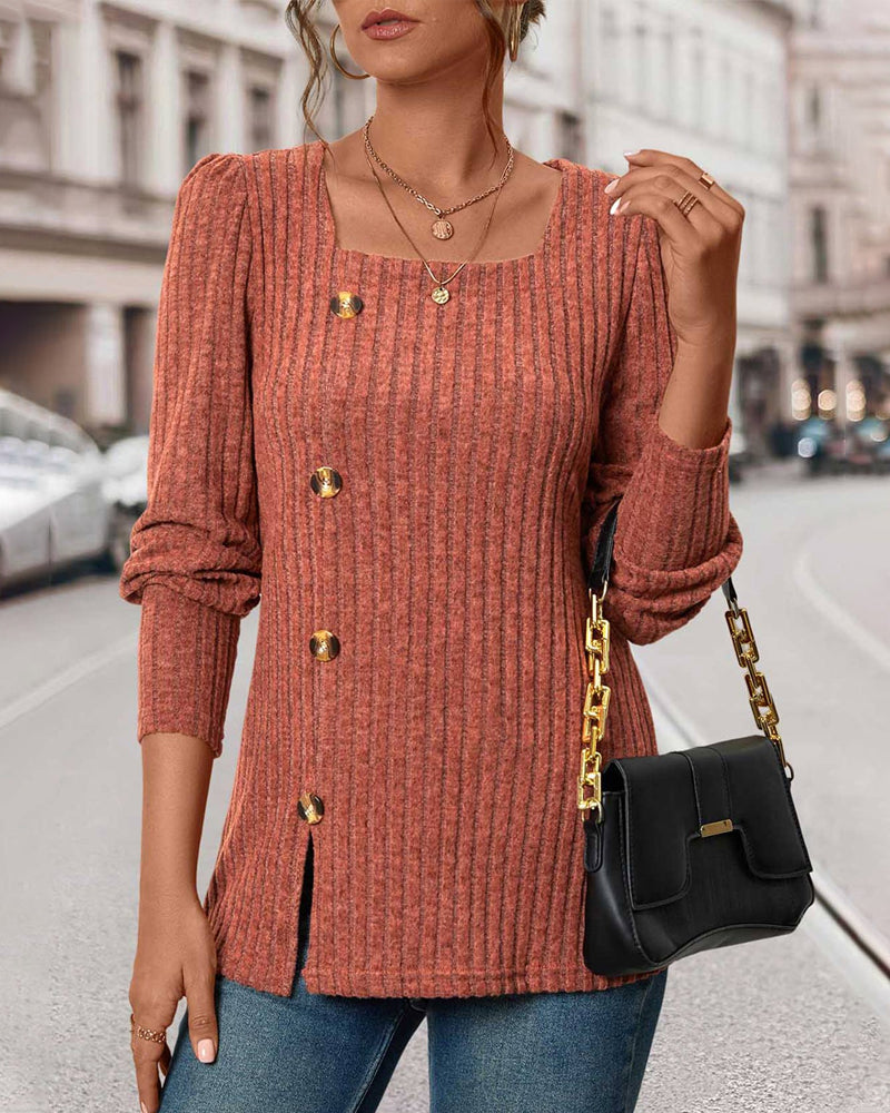 Flora | Elegante en comfortabele gebreide top voor dames
