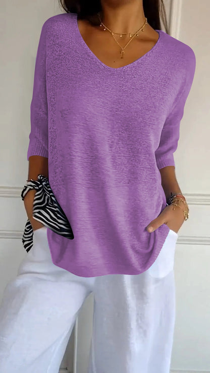 Thrylor™ Chique top met V-hals