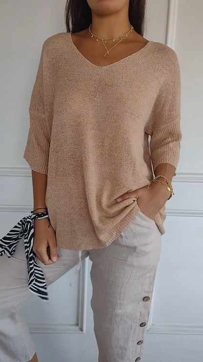 Thrylor™ Chique top met V-hals