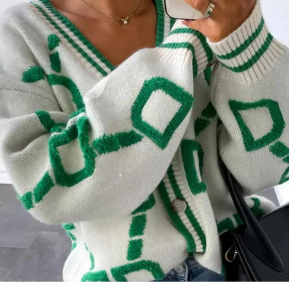 Elegant damesvest met lange mouwen